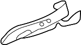 View Frame Side Member Reinforcement (Right, Front, Rear, Lower) Full-Sized Product Image 1 of 3