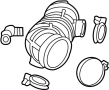 View Engine Air Intake Hose (Front) Full-Sized Product Image