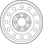 View WHEEL ASSY-STEEL Full-Sized Product Image 1 of 3