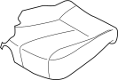 View Seat Cover (Left, Rear) Full-Sized Product Image 1 of 2