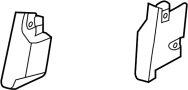 Image of Seat Hinge Cover (Left) image for your 2024 Hyundai Ioniq 6   