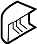 View Sliding Door Handle Cap Full-Sized Product Image 1 of 1