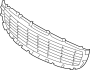 View GRILLE-FRONT BUMPER. GRILLE-FRONT BUMPER CTR Full-Sized Product Image