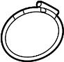 Image of Engine Air Duct Clamp image for your Hyundai