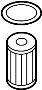 View SERVICE KIT-OIL FILT. SERVICE KIT-OIL FILTER. SERVICE KIT-OIL FILTER(2) Full-Sized Product Image