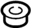 Image of Suspension Strut Rod Nut image for your 2005 Kia Sedona  LX Mini Passenger Van 