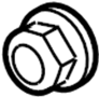 View Nut.  Full-Sized Product Image