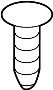 View Screw. Trim. Molding. (Upper, Lower) Full-Sized Product Image