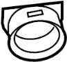 281151G200 Air mass sensor cover. Diffuser - COVER. NOT APPLIED.