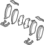 View Disc Brake Pad Set (Front) Full-Sized Product Image