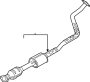 Pipe. Converter. Catalytic Converter.