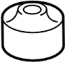 View Suspension Control Arm Bushing (Front, Rear, Lower) Full-Sized Product Image