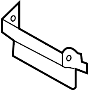 View DEFLECTOR-REAR,LH. DEFLECTOR-RR LH Full-Sized Product Image 1 of 2