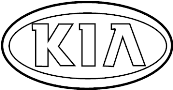 View LOGO ASSY-KIA SUB Full-Sized Product Image