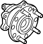 52750F9100 Wheel Bearing and Hub Assembly (Rear)