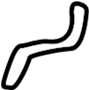 View Engine Timing Cover Gasket (Front, Lower) Full-Sized Product Image 1 of 8