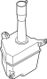 View RESERVOIR ASSY-W/SHLD WASHER. RESERVOIR ASSY-W/WAS Full-Sized Product Image 1 of 4