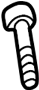 View Suspension Trailing Arm Bolt (Rear) Full-Sized Product Image