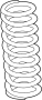 View Coil Spring (Rear) Full-Sized Product Image 1 of 3