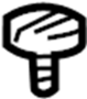 View Spare clamp. Spare Tire Bolt.  Full-Sized Product Image