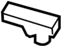 View Retainer. SunVisor. Assembly - SunVisor. Sun Visor Clip. Sun Visor Holder.  Full-Sized Product Image 1 of 2
