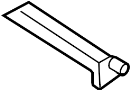 View RAIL ASSY-SUNROOF DR. RAIL ASSY-SUNROOF DRIP Full-Sized Product Image