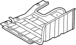 Image of Radiator Support Splash Shield image for your 2010 Hyundai Genesis Coupe   