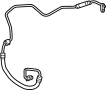 Image of Hose. Refrigerant. Pipe. Return. Conditioning. A/C Refrigerant Hose. A. image for your 2009 Hyundai Veracruz 3.8L V6 A/T FWD GLS Sport Utility 