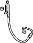 View Hose. Discharge. (A/C). Refrigerant. Conditioning. Air. Pressure.  Full-Sized Product Image
