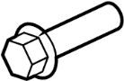 View Suspension Strut Bolt Full-Sized Product Image