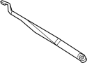 Image of Windshield Wiper Arm image for your 2019 Kia Soul 1.6L Gamma M/T Base Hatchback 