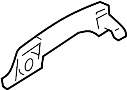View HANDLE ASSY-DOOR OUTSIDE. HANDLE ASSY-DR O/S Full-Sized Product Image