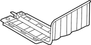 View Radiator Support Splash Shield (Left) Full-Sized Product Image 1 of 3