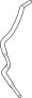 View Hose. Oil. Cooler. Coolant. (Upper) Full-Sized Product Image 1 of 2