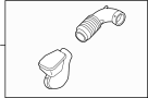 View Engine Air Intake Hose. Intake tube.  Full-Sized Product Image 1 of 2