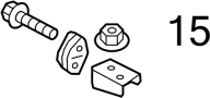 View Hanger. System. Exhaust. Insulator.  Full-Sized Product Image 1 of 6