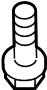 View Engine Cradle Bolt. SUSPENSION crossmember mount bolt.  Full-Sized Product Image 1 of 2