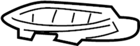View NOZZLE-SIDE DEFROSTE. NOZZLE-SIDE DEFROSTER LH. NOZZLE-SIDE DEFROSTER,LH Full-Sized Product Image 1 of 3