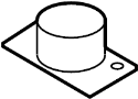 View Automatic Transmission Mount Insulator Full-Sized Product Image 1 of 3