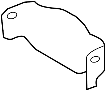 View Catalytic Converter Heat Shield (Left) Full-Sized Product Image 1 of 3