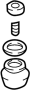 View Suspension Ball Joint (Front, Upper) Full-Sized Product Image 1 of 4