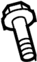 View Suspension Trailing Arm Bolt (Rear) Full-Sized Product Image 1 of 4