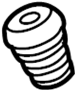View Bumper. Spring. Stopper. Damper. (RR). (Rear) Full-Sized Product Image 1 of 5
