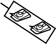 View Nut. Clip. Molding. License.  Full-Sized Product Image