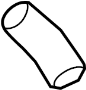 View HOSE ASSY-INTERCOOLER INLET,A. PIPE-I/COOLER INLET. PIPE-INTERCOOLER INLET Full-Sized Product Image