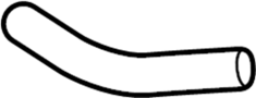 View Engine Coolant Hose Full-Sized Product Image 1 of 2