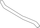 Image of Engine Coolant Hose (Left, Lower) image for your 2007 Hyundai Sonata  GLS Sedan 