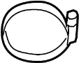 View Engine Air Duct Clamp Full-Sized Product Image