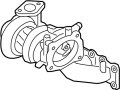 View Exhaust Manifold. TURBOCHARGER.  Full-Sized Product Image 1 of 6