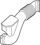 View Engine Air Intake Hose Full-Sized Product Image 1 of 2
